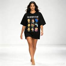 Women Senior T-Shirts & Tops - Black - View 2