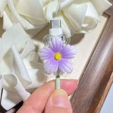 Pelindung Kabel Charger Ponsel, Pelindung Kabel Charger Plastik Tahan Lama Kompatibel dengan Tipe-C, Anti Gores Anti Patah, Cocok untuk Smartphone dan Tablet, Pelindung Charger - MultiWarna - View 4