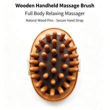 Brush Airbag Full Body Universal Essential Oil Massage Abdominal Brush Weight Loss Brush Comb Fat Reduction Resin Massager - Multicolor - View 3