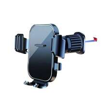 1 pieza Soporte universal multifunción para teléfono de coche de ABS negro, soporte de teléfono para rejilla de ventilación del coche, soporte de teléfono para navegación - A - Ver 13