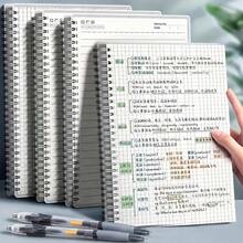 3件組，包含1本螺旋筆記本+2支筆－A5格線筆記本套組（螺旋裝訂）－厚紙筆記本，適合學校、辦公室、規劃、會議使用，含160頁/80張，輕巧便攜，適合記錄與書寫 - 1 Set - 查看 9