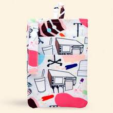 1pc Polyester 3-Layer Cartoon Print Pen Pouch With Pen Holder, Nurse Stationery Storage Bag, All Seasons,Bedroom Room Decor,Back To School - Multicolor - View 19