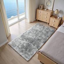 EDIMENS Runner Rug Hallway 300cm Long, Non Slip Runner For Hallway Black, Washable Bathroom Runner Rug For Kitchen, Fluffy Area Rugs For Hallway, Living Room, Bedroom, Bathroom, Bedside Rug - Tie-dye Light Gray - View 5
