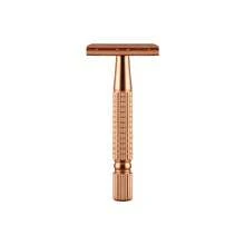 Rose Gold Double Blade Razor, Unisex, Includes 5 Blades, Reusable, Suitable For Home And Travel Use. - Safety Tazor + Blade - View 9