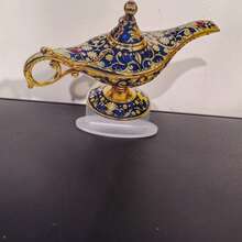 1pc Acrylic Printed Vintage Magic Lamp Genie Collector's Edition, Suitable For Home/Wedding Table Decor, Rare Classic Arabic Style Collectible, Exquisite Gift, Perfect For Party/Birthday/Christmas - 1PC - View 7