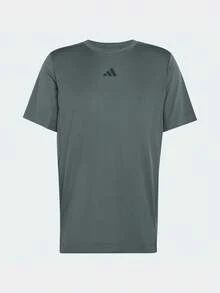 Adidas Men's D4T PRIMELIFT T-SHIRT Durable Quick-Dry Performance Training Crew Neck Short Sleeve T-Shirt Fitness Wear KS1147 - Dark Green - View 3
