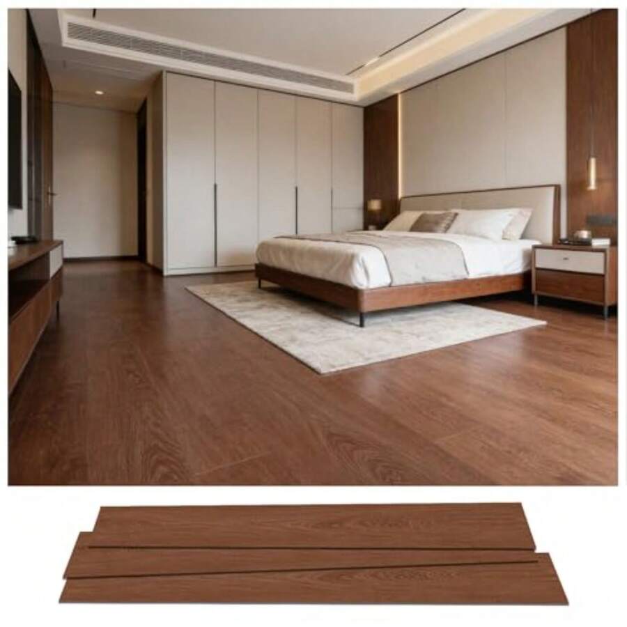 Vinyl Flooring - Cherry - View 1
