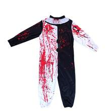 Adult Art The Clown Cosplay Costume Terrifierr 3 Bloody Outfits Killer Clowns Jumpsuits For Halloween Carnival Party Horror Costumes - Multicolor - View 16