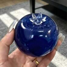 1PC Jelly Clear Marbled Blueberry Fruit Slow Rebound Fidget Toy, Soft Elastic Transparent TPR Stress Relief Desktop Decor, Mini Office Relax Gadget, Concert Fan Favor, Photocard Desk Matching Accessory (Random Style) - Multicolor - View 4
