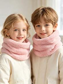 Autumn/Winter Girls' Multi-Purpose Scarf, Suitable For Outdoor Cycling And Other Activities - Multicolor - View 2