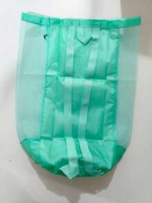 1pc Large Capacity Beach Bag, Mesh Beach Bag, Breathable Drawstring Mesh Bag, Beach Storage Bag, Shell Storage Bag, Suitable For Holiday Essentials, Travel Essentials, Swimming Pool Accessories, Outdoor Sports, Beach Essentials, Camping, Summer - Multicolor - View 13