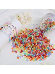 100/500/1000/1200pcs Acrylic Letter Beads Set - DIY Jewelry Making For Friendship Bracelets - 26 Styles, Colorful, Versatile, Easy To Use - Multicolor - View 17
