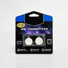 2Pcs Silicone Thumb Grips For P4 P5 Controller, High Performance Anti Slip Anti Sweat Analog Joystick Caps, Universal Gamepad Thumbstick Covers Compatible With Playstation 4/5 Game Controllers - View 11