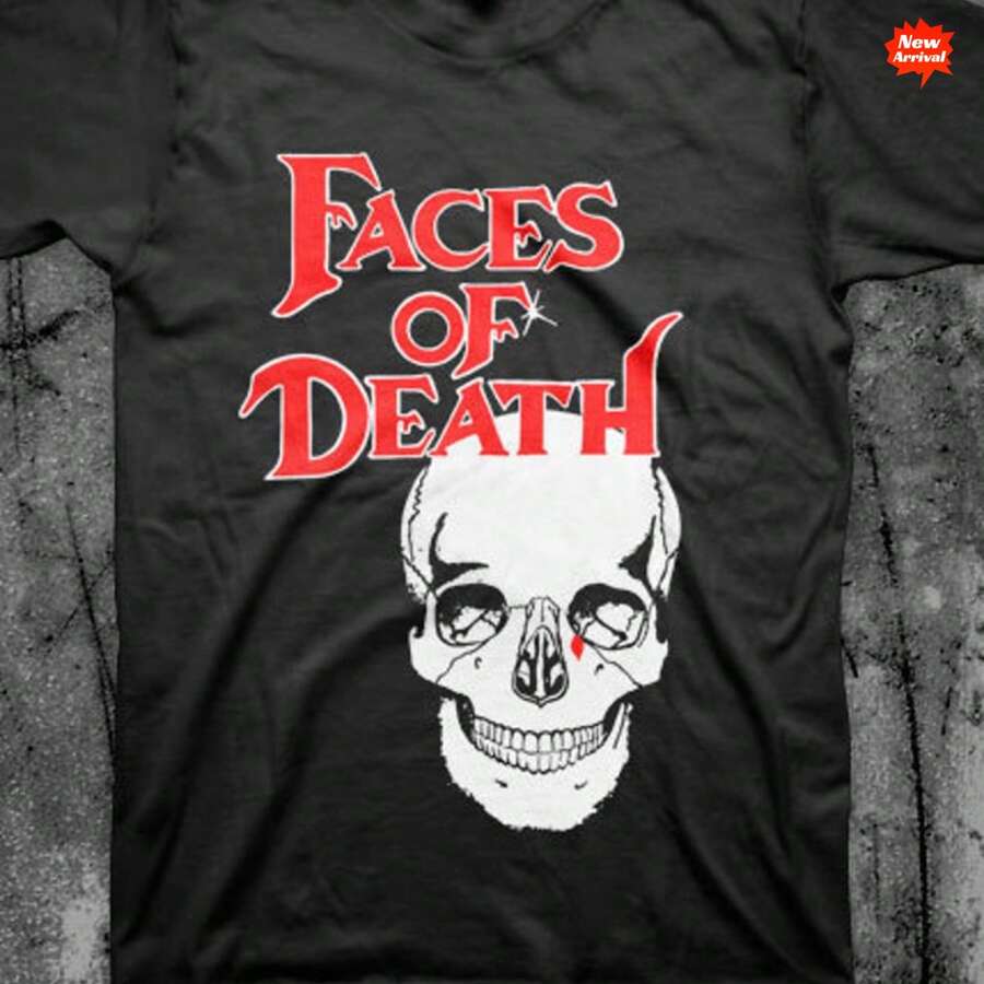 The Face Of Death T-Shirt Diddle Mouse Bekleidung - Schwarz - Übersicht 1