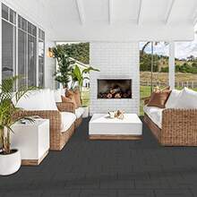 Plastic Flooring - Dark Gray - View 7