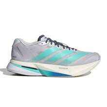 Adidas ADIZERO BOSTON 13運動舒適馬拉松男子跑步運動鞋 - 灰色/綠色 - 查看 9