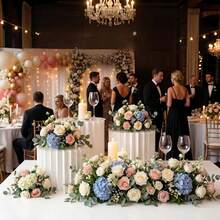 Classic Creative Foldable Round Paper Display Stand, Roman Column Design, Suitable For Weddings, Bars, Christmas Parties, Birthday Parties, Graduation Ceremonies And Home Gatherings - Multicolor - View 7