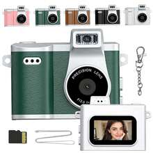 Mini Retro Keychain Camera,1080P HD Digital Camera With Photo & Video Function,Portable Vintage Pocket Camera With Key Ring Design,Compact Travel Camera For Daily Recording,Creative Birthday Gift For Teens Adults - X8 Mini Camera - View 1