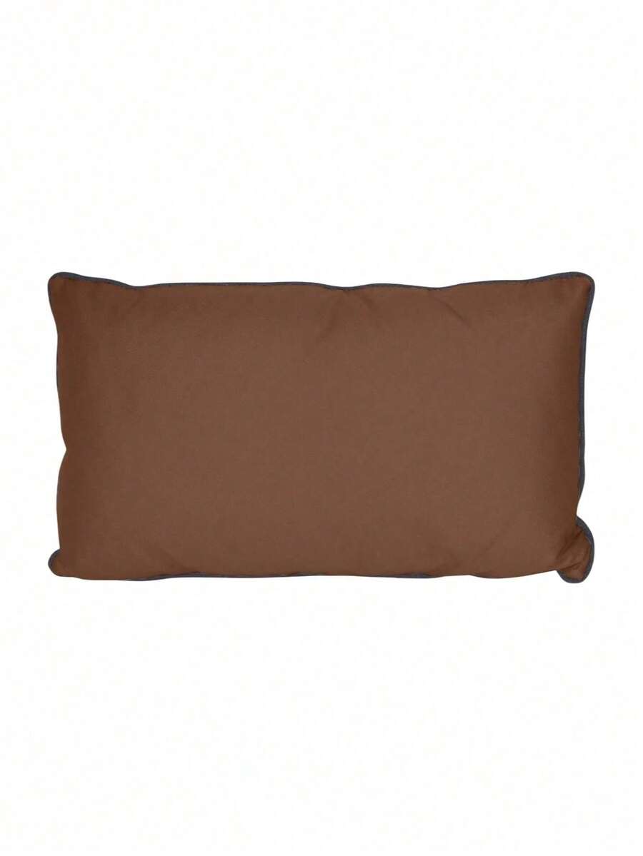 Waterproof Decorative Pillow Covers 50x30 Cm 2 Pieces Brown - Brown - View 1