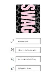 1/3pcs Frameless Leopard Print Y2K Retro Poster, Skateboard Urban Style Wall Decor, Suitable For Bedroom, Dorm, Party, Back To School Personalized Retro Gift - Multi-color - View 6