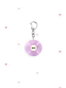 1/6pcs Cartoon Comeback Themed Keychain/Friendship Arirang Album Keychain Includes Character Shaped Pendant Fun Accessory And Fan Gift Suitable For Party Favors ARMY Bag Charm Decoration - Multicolor - View 3