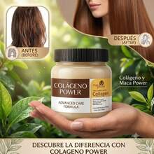 Mascarilla de Colágeno Power Maca: Reparación Intensiva y Brillo Espectacular para tu Cabello. 250G - COLAGENO - Ver 3