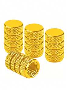 2/4/8pcs Anodized Aluminum Tire Valve Stem Assembly, Corrosion Resistant, Universal Stem Covers For Cars, Trucks, Motorcycles, SUVs And Bicycles - Multicolor - View 3
