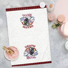 2/4/48pcs Halloween Series Rainbow Unicorn Pattern Printed Kitchen Towels - Super Soft, Highly Absorbent Polyester Dishcloths And Hand Towels, Perfect For Holiday Decor, Kitchen Decor, Party Decor - Multicolor - View 9