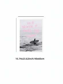 1/3件裝無框衝浪度假Y2K滑板海報，復古都市風臥室牆面裝飾，宿舍派對返校個性化禮物 - 多色3 - 查看 14