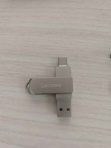 Lenovo ThinkPlus SS360 USB 隨身碟 32GB/64GB/128GB/256GB USB3.2 高速傳輸 U 盤，適用於文件、影片與照片，輕巧便攜，即插即用 - 銀色 - 查看 7