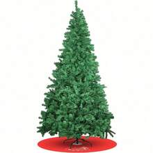 Christmas Tree PVC Large Christmas Tree, Home Party Scene Christmas Decoration, Dropshipping, Metal Sturdy Tripod, Large Christmas Decorative Tree - Green - View 10