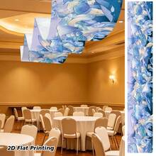 Ocean Party Decorations, Underwater World Ceiling Hanging Banners, Children's Birthday Decor, Hallway Ceiling Hanging Decorations, Marine Animal Banners, Underwater Theme Scene Setup - A - View 13