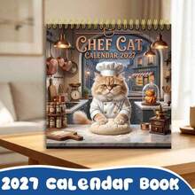 Kitten Astronaut Calendar, 2027 Calendar, Latest Model, Fun Creative Gift, Birthday And Back To School Gift For Boys And Girls, Planning And Scheduling - ZJ-648 - View 10