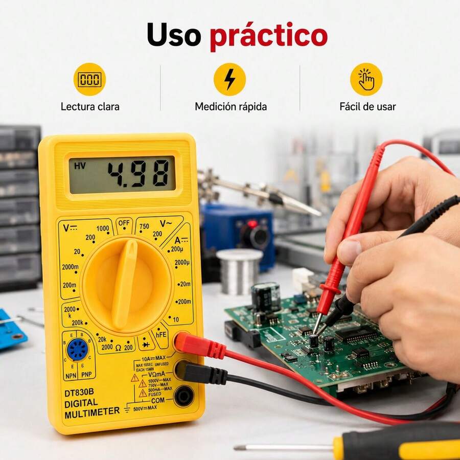 Multimeters - Yellow - View 1