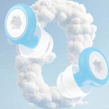 1 Pair New Waterproof Swimming Earplugs, Noise-Canceling Silicone Earplugs For Students, Dorm Study, Anti-Noise Sleep Soundproofing - Multicolor - View 7