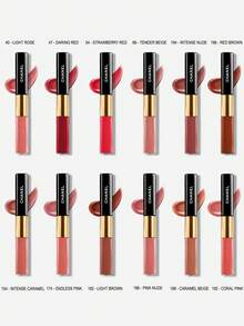 Chanel LE ROUGE DUO 持久唇彩 -69 TENDER BEIGE -4.5ml-0.15FL.OZ. -3.5ml-0.11FL.OZ. - Colour -69 TENDER BEIGE -4.5ml-0.15FL.OZ. -3.5ml-0.11FL.OZ. - 查看 10