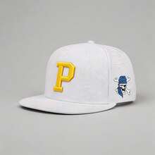 1pc Men's Gothic Letter P Embroidered Hats For Men Adjustable Hats, UV Protection Sun Hat, Perfect For Casual Wear, Parties, Travel, And Holiday Gifts,The Best Gift For Mom And Loved Ones - Multicolor - View 12