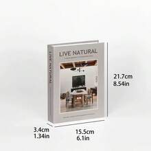 2/3件北歐風仿真裝飾書,軟裝樣板房展示道具,網紅拍照背景書,極簡INS桌面裝飾擺件,居家軟裝搭配道具書 - 裝飾書 - 查看 11