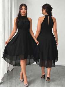 Women Plus Wedding Other Wear - Black - View 8