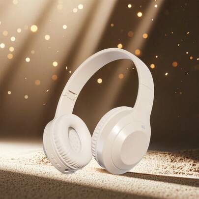 Gerripuer M5 Wireless Headphones Heavy Bass HiFi Gaming Headphones Stereo Adjustable Portable Over-Ear Headphones Comfortable Wear Suitable For Travel/Commute/Music