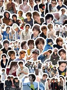 100張 K-POP CORTI-S 貼紙 CORTI-S 專輯禮品 CORTI-S 專輯周邊 CORTI-S 專輯海報裝飾貼紙 防水貼紙 適用於筆記本電腦 手機 汽車 滑板 水壺 - F - 查看 7