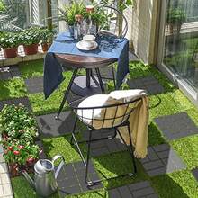Plastic Flooring - Dark Gray - View 3