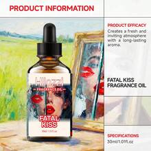 Minyak Wangi Hllozzi 30ml "Fatal Kiss" (1/2/3 Kemasan) – Aroma Kaya dan Tahan Lama; Cocok untuk Penggunaan di Rumah, Diffuser Mobil, Dehumidifier, Diffuser Aroma, dan Hadiah untuk Pasangan. - Ciuman Maut - View 10