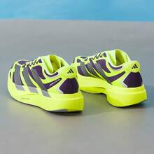 Adidas New Adizero Evo Men's Marathon Running Shoes - Purple/Bright Yellow - View 5