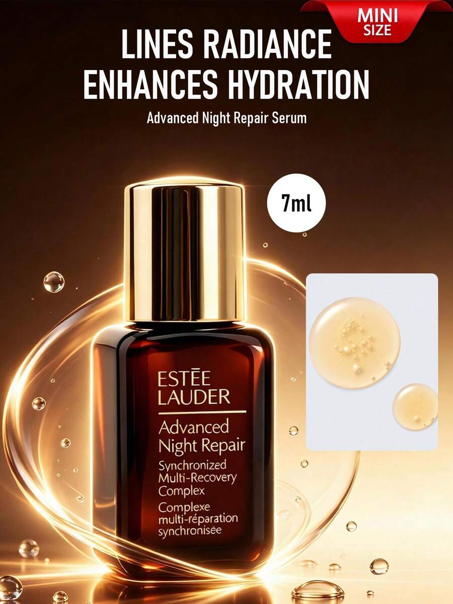 Estée Lauder 雅诗兰黛特润修护肌透精华露 | 强效抗衰老精华 | 恢复肌肤自然光泽与活力 | 淡化细纹与皱纹 | 夜间补水修护 | 改善肤质与净透度 | 适合所有肤质 | 多效配方,带来显著效果 | 焕活强韧肌肤,重现年轻光彩 - 7ml (Miniature) - 查看 1