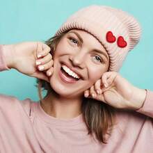 50入可愛迷你愛心圖案燙貼刺繡補丁，趣味設計，易縫製或熨燙，耐用布製徽章，適用於個性化夾克、包包等 - 熨燙款 - 查看 6