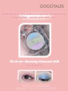 GOGO TALES Stars Twinkling Lip Gloss & Highlighter Makeup Gift Set, 3-Color Lip Gloss & Highlighter Combination, Iridescent Shimmer, Brightening Highlighter & Mirror Water Gloss Lip Gloss, Compact & Portable, Suitable For Students GOGOTALES - G01# Star Fairy - View 10