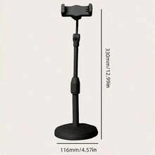Adjustable Desktop Phone Stand - 360 Degree Rotating Telescopic Phone Holder. Foldable, Portable Desktop Phone Stand, Office Desk Accessory. Suitable For 4-10 Inch Smartphones. Home Christmas Decor, Christmas Gift, Study Supplies. Suitable For Various Occasions, Such As Studying, Library, Airplane, Bedroom, Etc. The Best Gift For Mom On Mother's Day. Valentine's Day, Ramadan, Valentine's Day Gift, Ramadan Gift - Random Styles - View 11