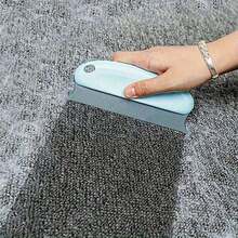 Cepillo de cerdas de goma antiarañazos para eliminar pelo de mascotas, quitapelo universal fuerte para gatos y perros, limpia eficientemente muebles, alfombras, asientos de coche, mango de plástico ergonómico y duradero, material compacto para mascotas, herramienta de aseo fácil de limpiar para el hogar, quitapelo para amantes de los gatos - Multicolor - Ver 8
