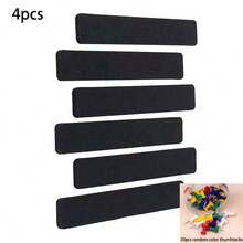 4pcs Long Strip Felt Board Self-Adhesive, Bulletin Bar Wall Decor, Mini Message Board For Home Office Dorm, Removable Photo & Note Holder (Give Away 5 Thumbtacks) - Felt Message Board - View 15